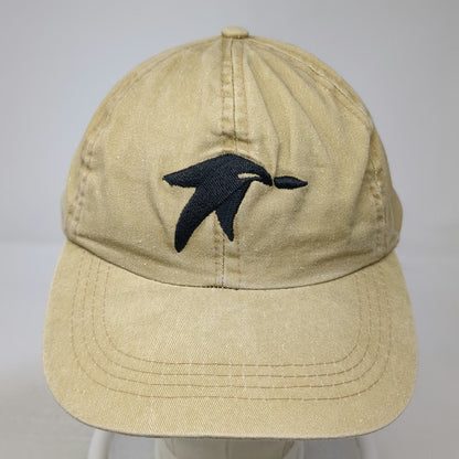 CJ Hats Baseball Cap Beige One Size Flying Bird Cotton Slideback Adjustable Hat