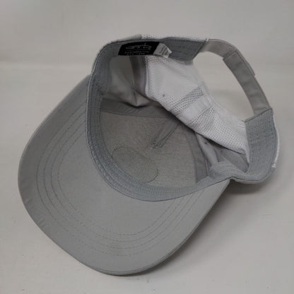 PGA Jr. League Kids Strapback Golf Hat Gray Ages 5-12 Adjustable Breathable Mesh