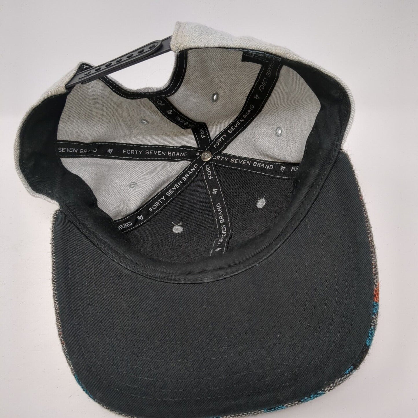 California Republic Bear Snapback Hat Multi One Size Adjustable '47