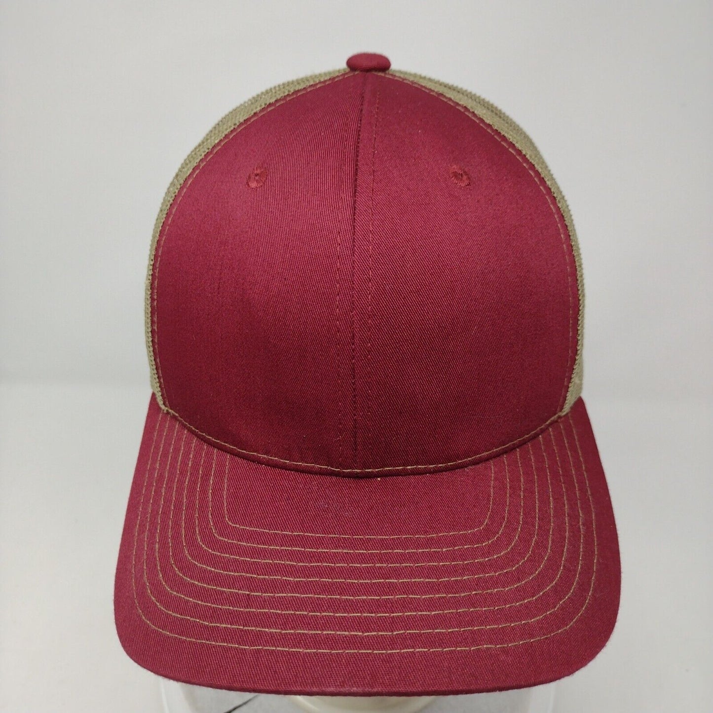815 Kamel Snapback Trucker Hat Multicolor OSFA Adjustable Mesh Back Blank