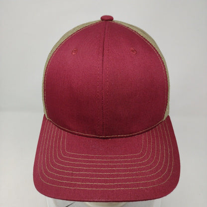 815 Kamel Snapback Trucker Hat Multicolor OSFA Adjustable Mesh Back Blank