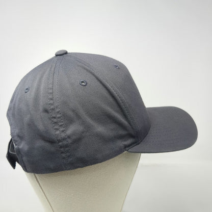 Pacific Headwear Baseball Cap Gray One Size Strapback Green Brim Dusharms hat