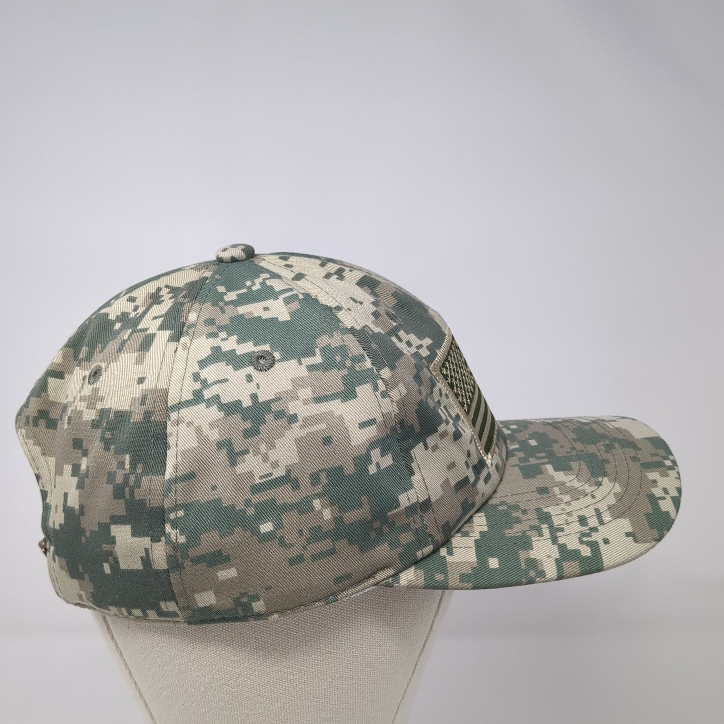 USA Flag Slideback Baseball Cap Multicolor One Size Adjustable Patriotic IIN