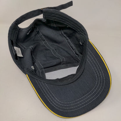 McDonald's Slideback 5 Panel Hat Gray One Size Solid Employee Uniform