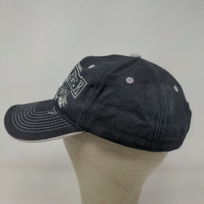 Bike Week 2011 Men's Strapback Hat Black OSFA Embroidered Myrtle Beach Logo