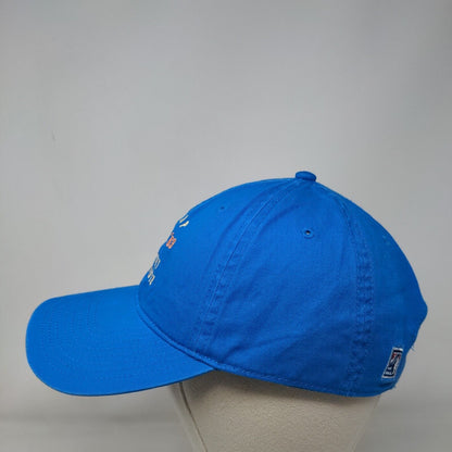 Camp Barney Medintz Slideback Hat Blue OSFM Embroidered The Game