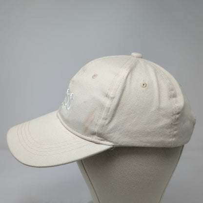 Marcus Adler Baseball Cap Beige One Size BOSS Embroidery Slideback Cotton Hat
