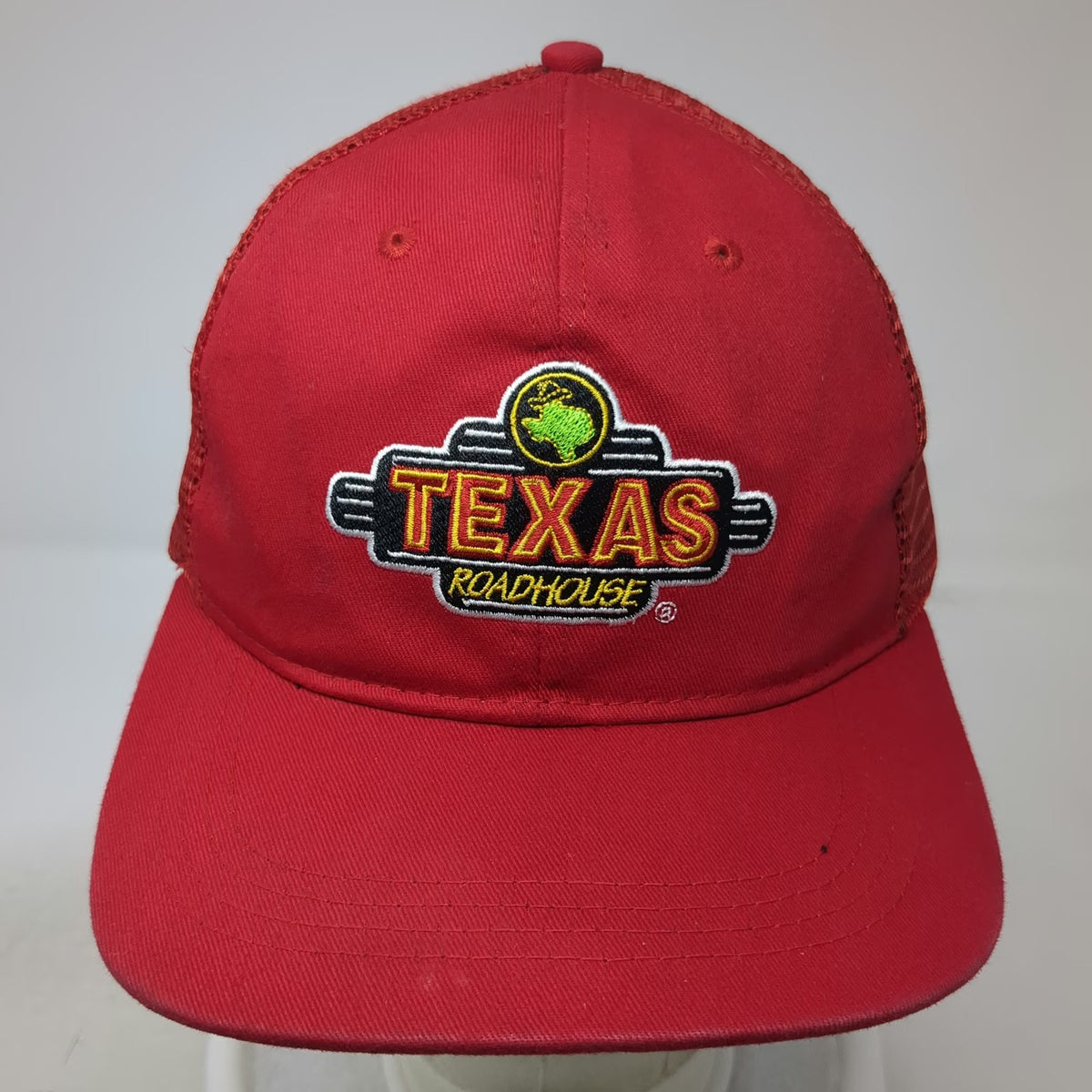 Sprint Texas Roadhouse Red One Size Trucker Hat Mesh Back Snapback Embroidered
