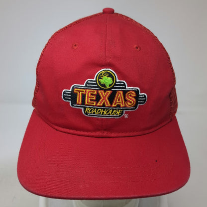 Sprint Texas Roadhouse Red One Size Trucker Hat Mesh Back Snapback Embroidered