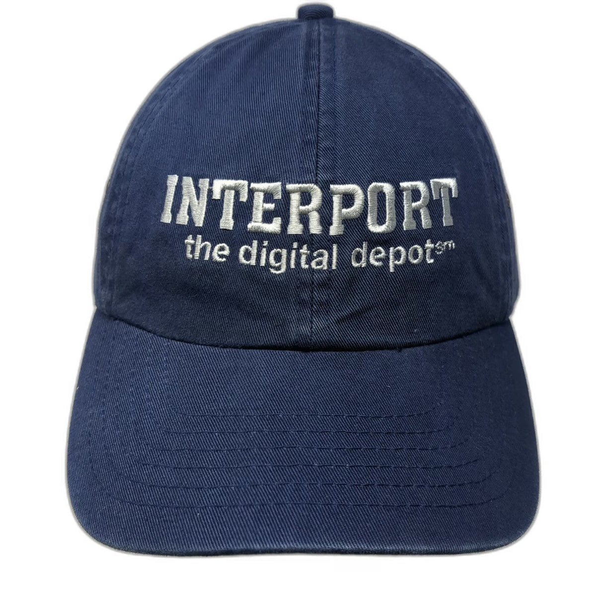 Interport Digital Depot Blue One Size Baseball Cap Hat Slideback Tech Promo