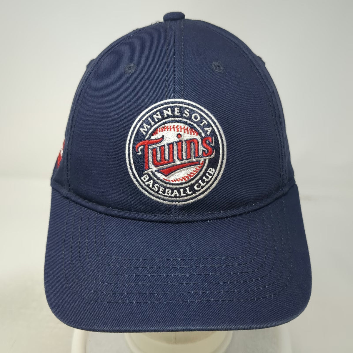 Minnesota Twins MLB BDA Baseball Cap Blue One Size Budweiser Logo Strapback Hat