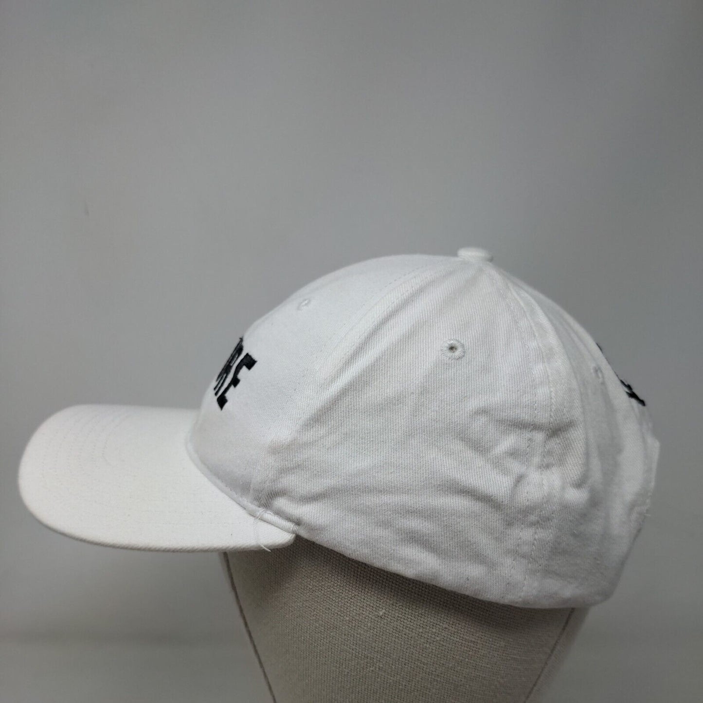Culture Strapback Hat White One Size Adjustable Embroidered Richardson R75