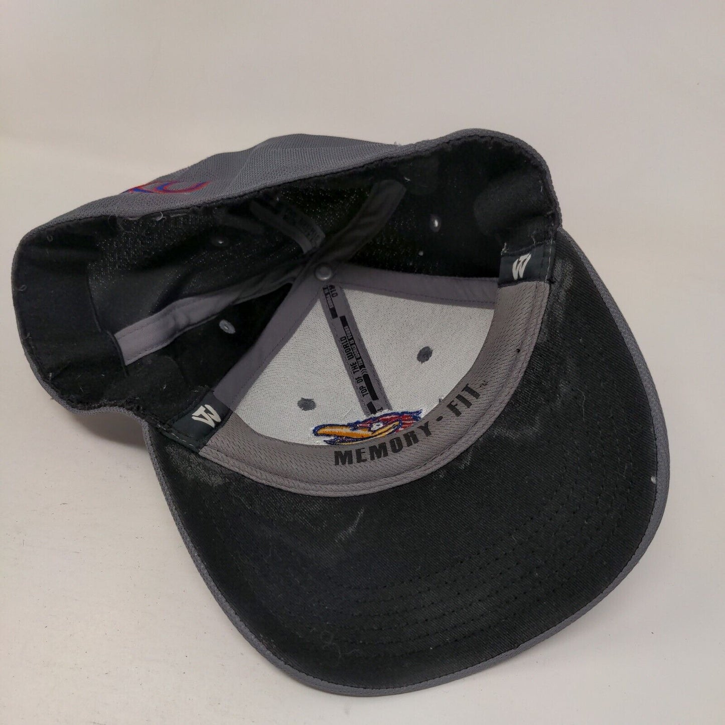 Top of the World Kansas Jayhawks Fitted Hat OSFA Embroidered Logo NCAA