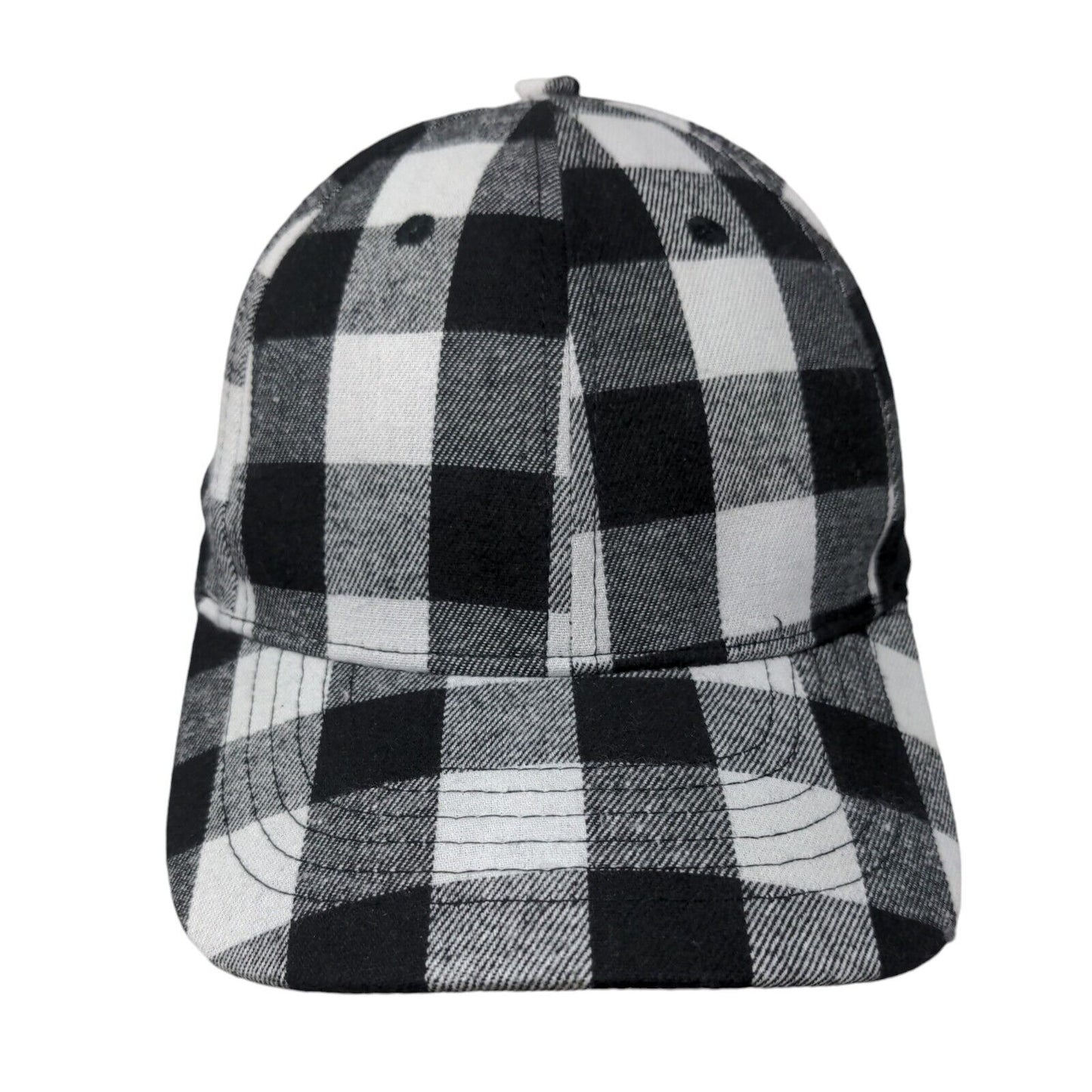 Wuke Slideback Hat Multicolor One Size Adjustable Buffalo Plaid Check