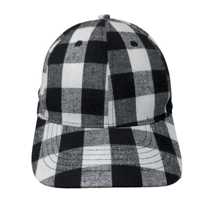 Wuke Slideback Hat Multicolor One Size Adjustable Buffalo Plaid Check