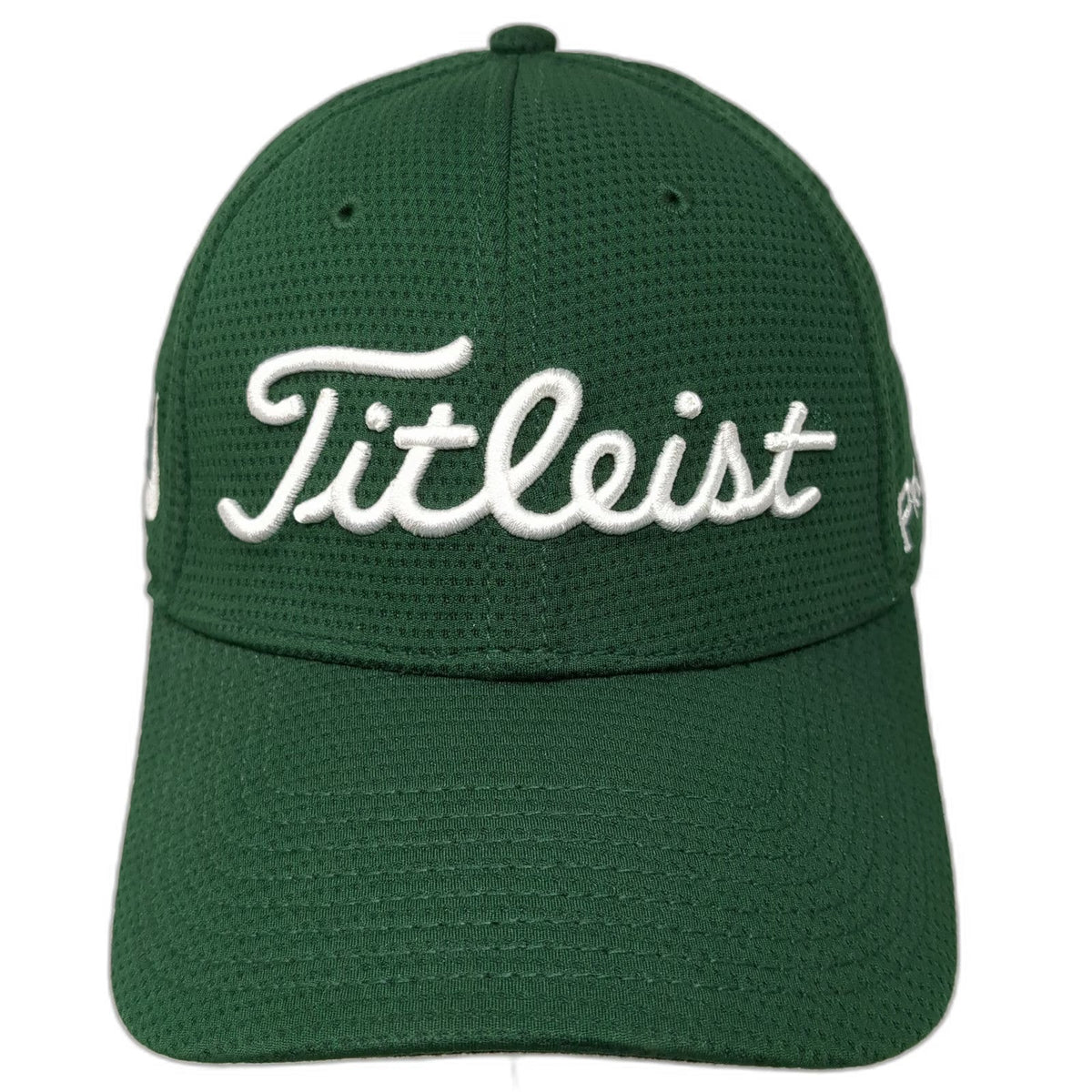 Titleist New Era Baseball Cap Green L Pro V1 FootJoy FJ Stretch Fit Hat