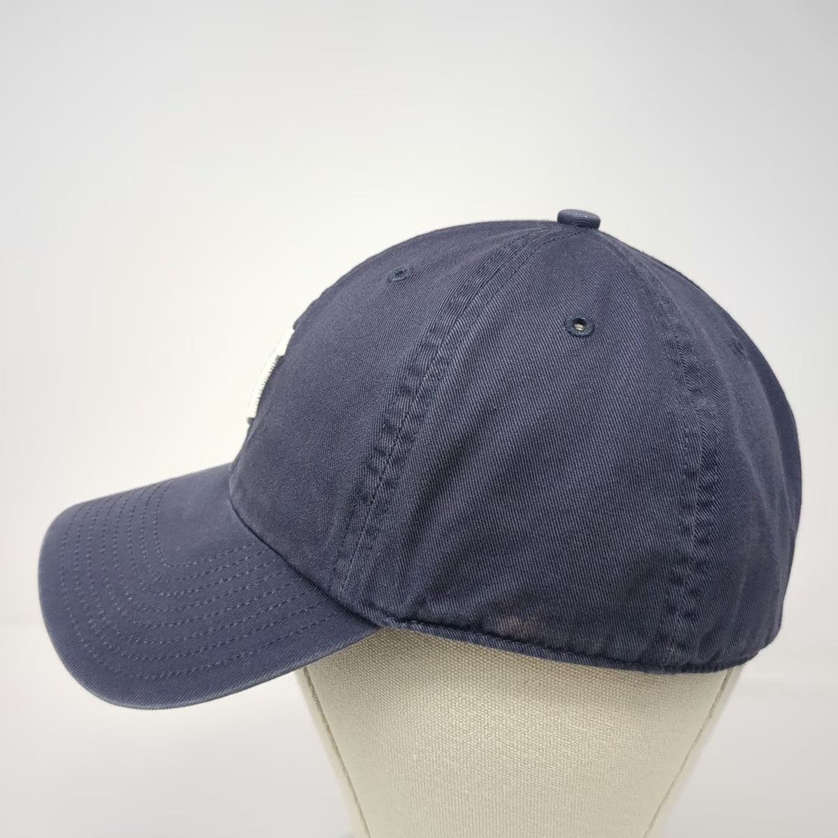 Detroit Tigers MLB Twins Enterprise Baseball Cap Blue M Fitted Cotton Script Hat