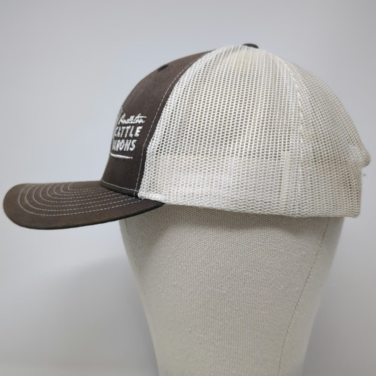 Richardson Trucker Hat Black One Size Pendleton Cattle Barons Mesh Snapback