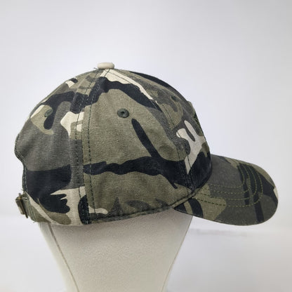 Baseball Cap Green One Size Camouflage American Flag Tactical Slideback hat