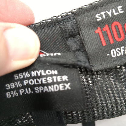 Mill 95 Snapback Trucker Hat Gray One Size Mesh Back Pacific Headwear