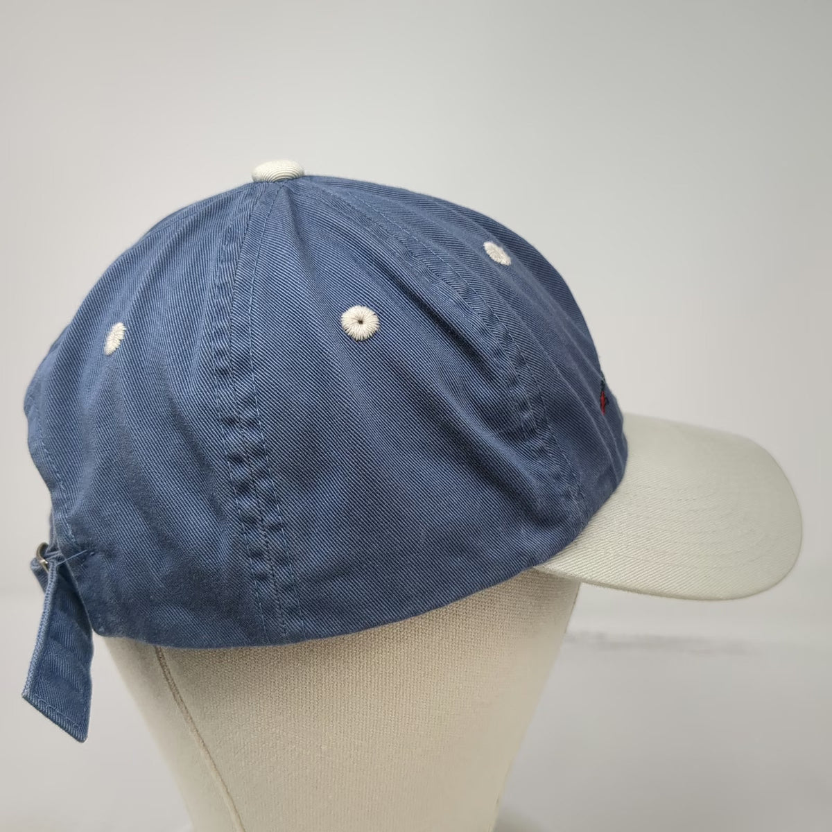 Outdoor Cap Baseball Cap Blue One Size Embroidered Fish Two Tone Slideback Hat