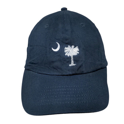 South Carolina Slideback Hat Blue One Size Embroidered Adjustable