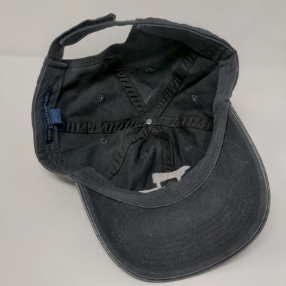 Greenfield Custom Meat Strapback Hat Gray One Size Adjustable Port Authority