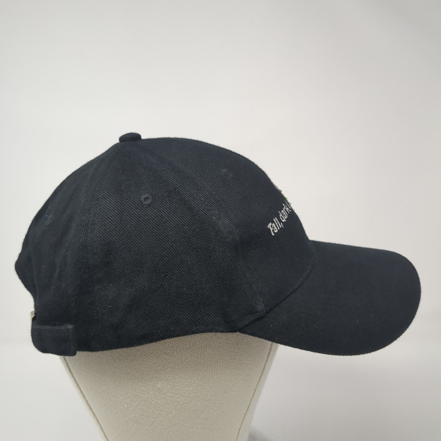 Tall Dark & handsome Baseball Cap Black OS Adjustable Embroidered Headlines
