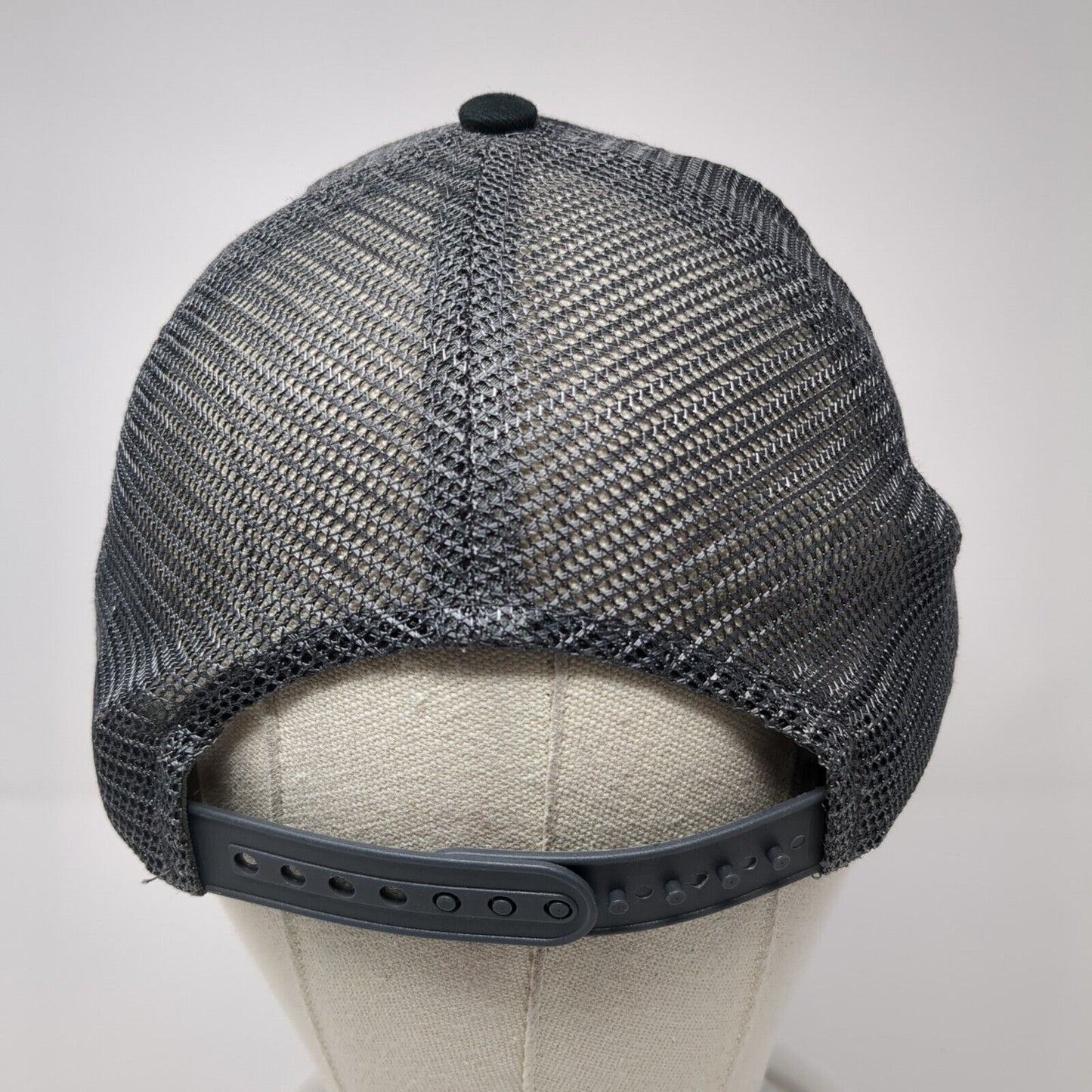 Farm Bureau Ins. Snapback Trucker Hat Black One Size Mesh Back 6 Panel