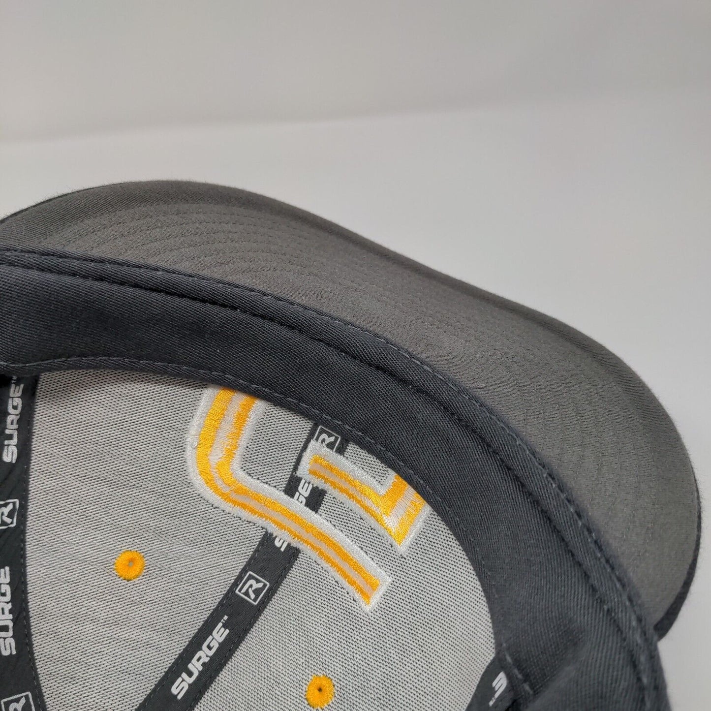G Mats Football Fitted Hat Black 7 7/8 Richardson Performance Series