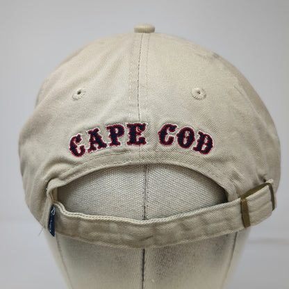 Cuffys Baseball Cap Beige One Size Cape Cod Summertime Tradition Slideback Hat