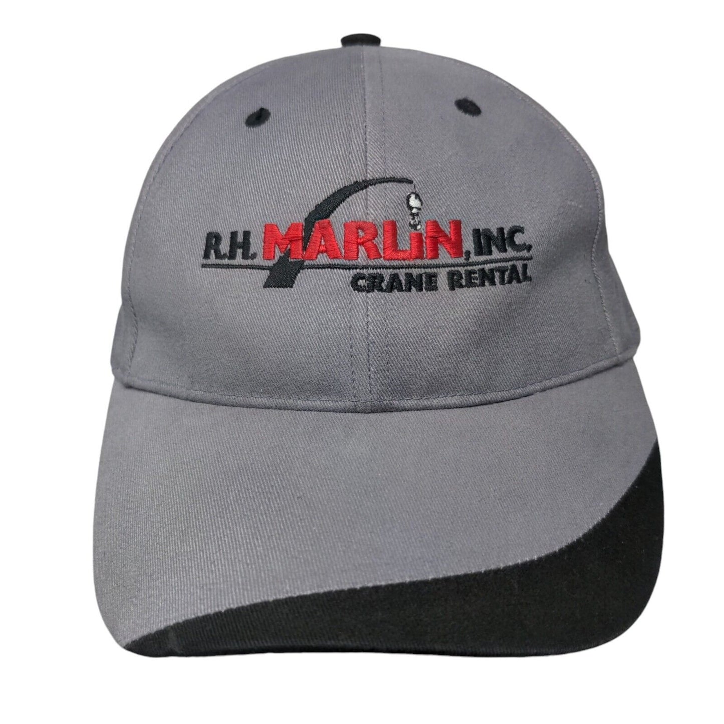 RH Marlin Inc. Crane Potain Igo Rental Strapback Hat Gray One Size Cap America