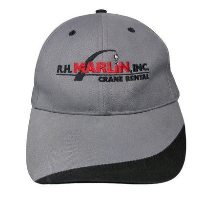 RH Marlin Inc. Crane Potain Igo Rental Strapback Hat Gray One Size Cap America