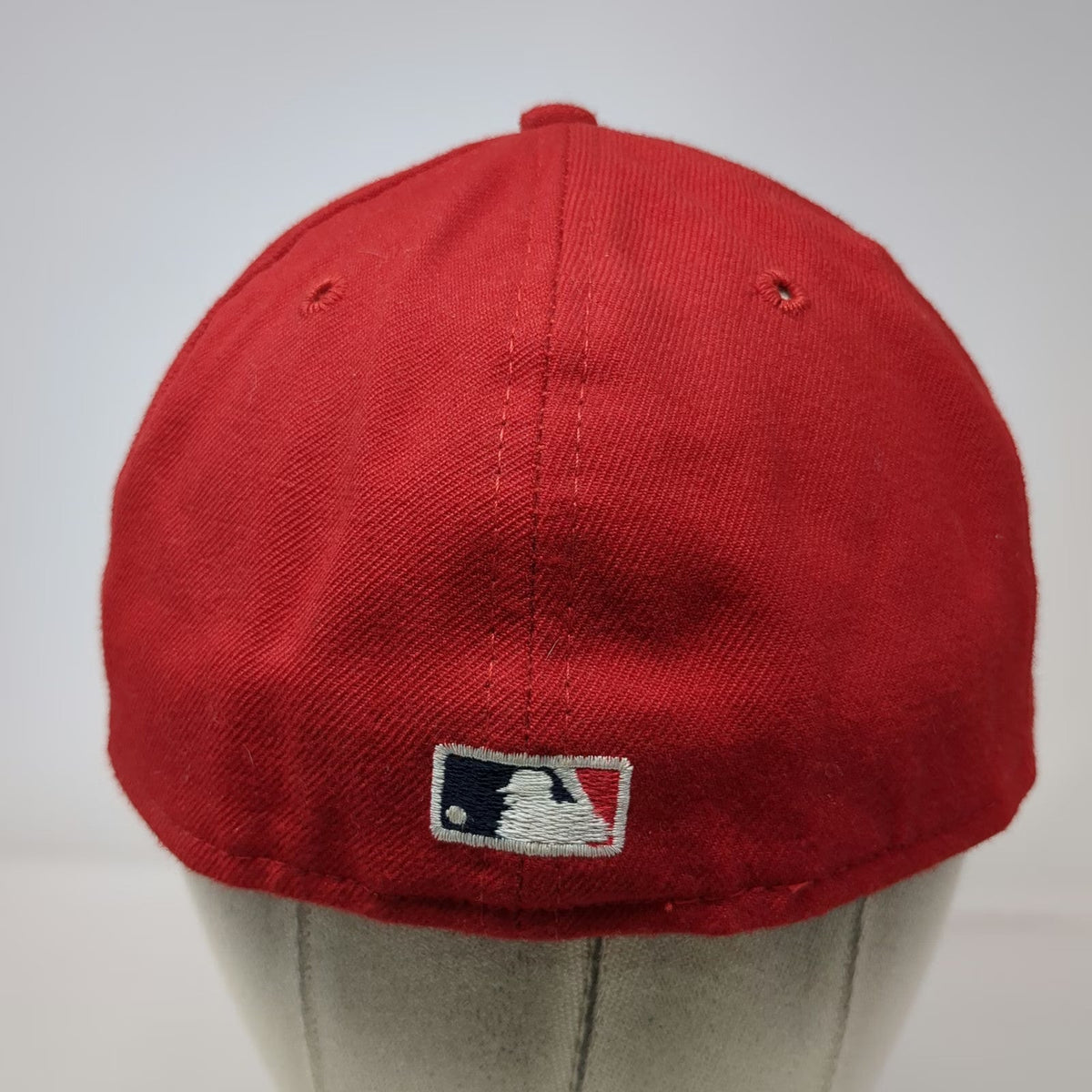 New Era MLB St. Louis Cardinals Baseball Cap Red 7 1/4 Fitted 100% Wool USA Hat