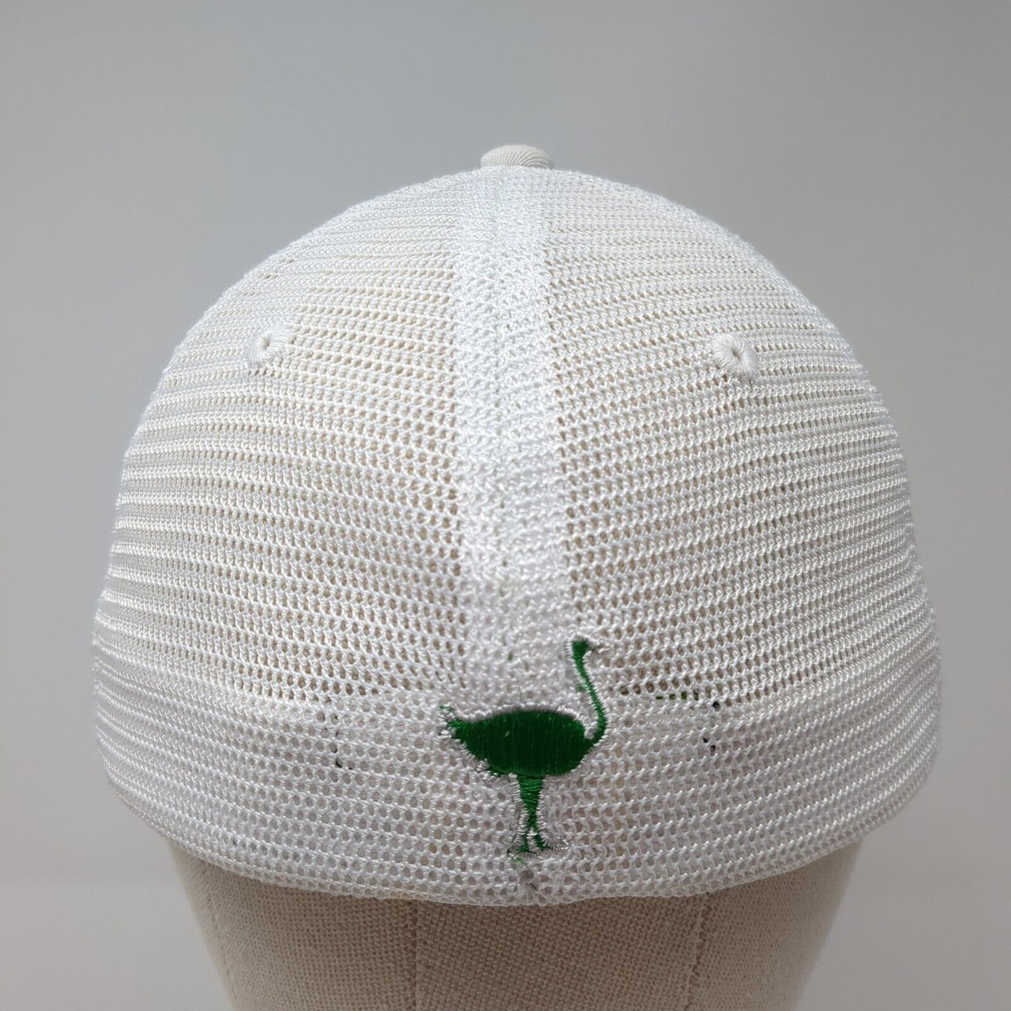 KCCO Fitted Trucker Hat Green One Size Embroidered Mesh Back The Chive