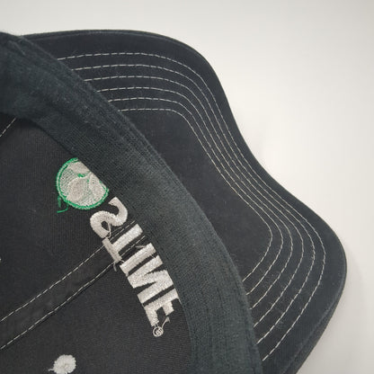 Stine Strapback Mesh Back Hat Black One Size Adjustable Embroidered