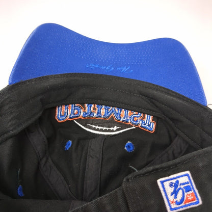 Optimist Football Slideback Hat Black OSFM Embroidered The Game