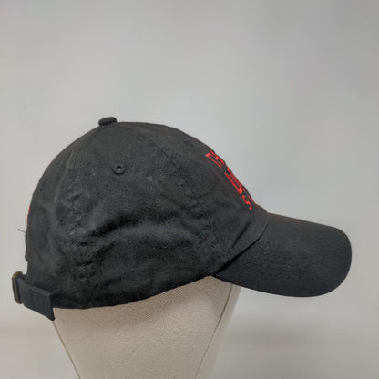 The Little Store 01945 Slideback Hat Black One Size Embroidered 6 Panel