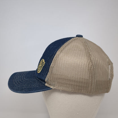 Panera Bread Strapback Trucker Hat Multi One Size Mesh Back Crew Uniform