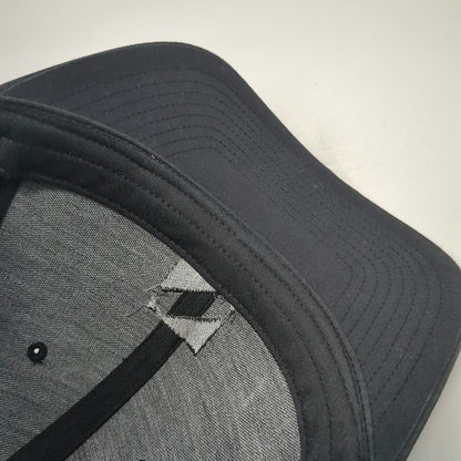 Richardson Trucker Hat Black L Mesh Snapback Simpson Strong-Tie Side Patch Logo