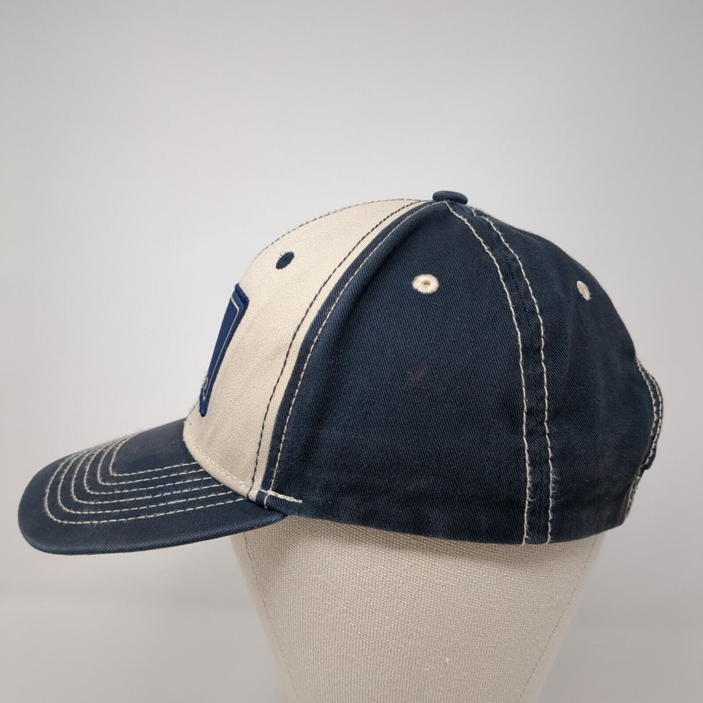 Ford Bronco Snapback Hat Blue One Size Adjustable Embroidered H3 Headwear