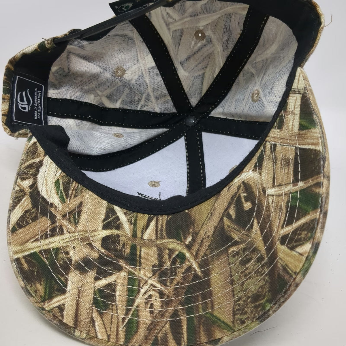 Outdoor Cap Snapback Brown One Size Camo West Valley Construction Logo hat
