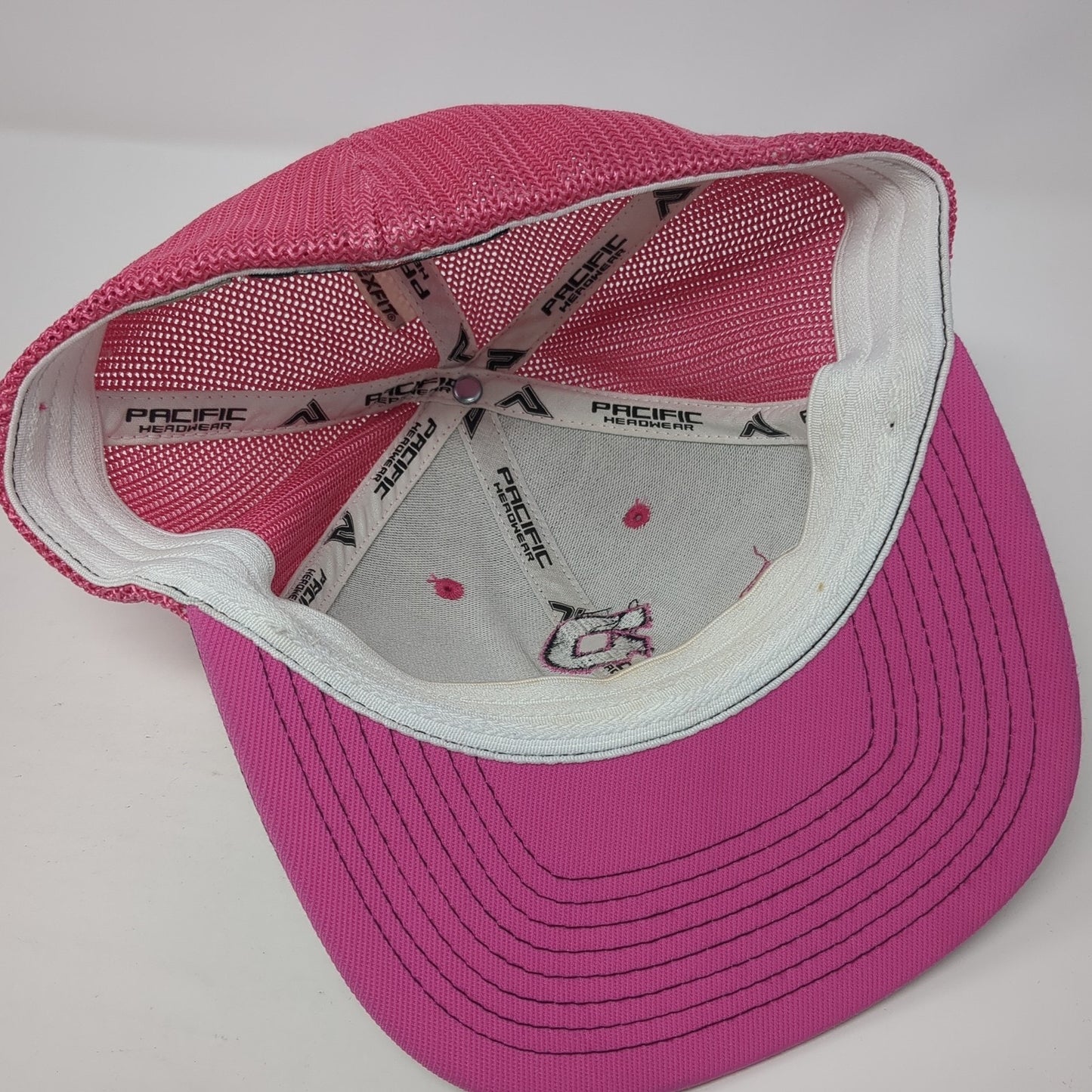 Demarini Fitted Trucker Hat Multicolor 7 3/8 Embroidered Mesh Pacific Headwear