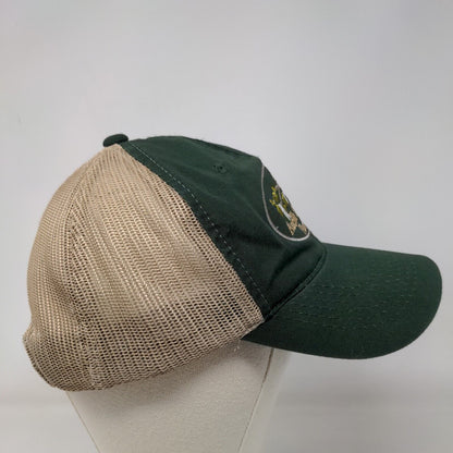 Aucilla Hammock Plantation Strapback Hat OSFM Green Mesh Back Embroidered OC