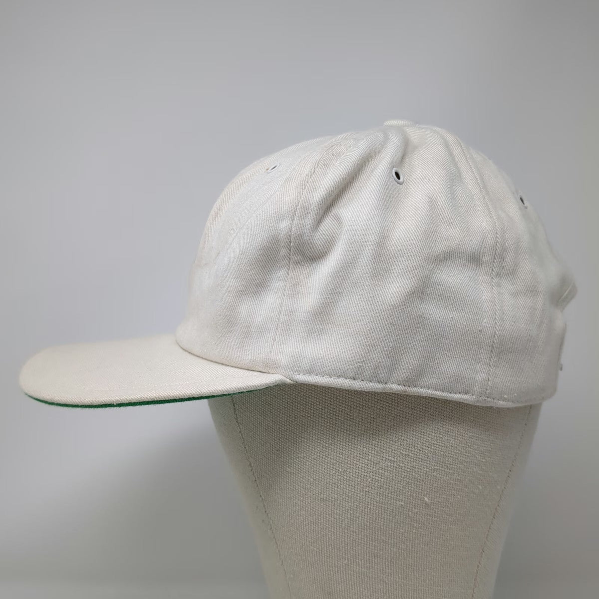 Richards & Thirkell Snapback Hat White One Size Made in England Dalmahoy Golf
