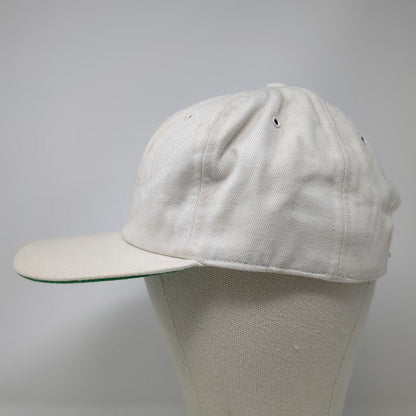 Richards & Thirkell Snapback Hat White One Size Made in England Dalmahoy Golf
