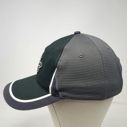 HiCORP Baseball Cap Black Gray G3 One Size Mesh Back Strapback A Great Catch Hat