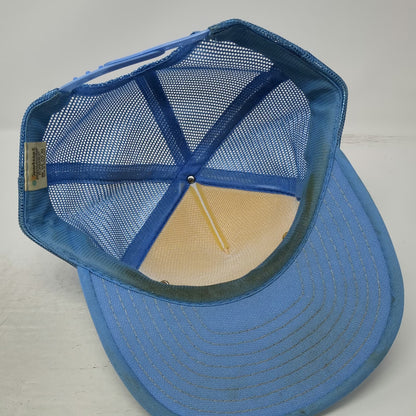 Sportcap Trucker Hat Blue White Idaho Centennial Jubilee Stanley Pins Vintage