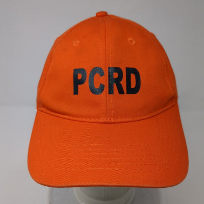 PCRD Strapback Hat Orange Youth One Size Adjustable Solid Port & Company