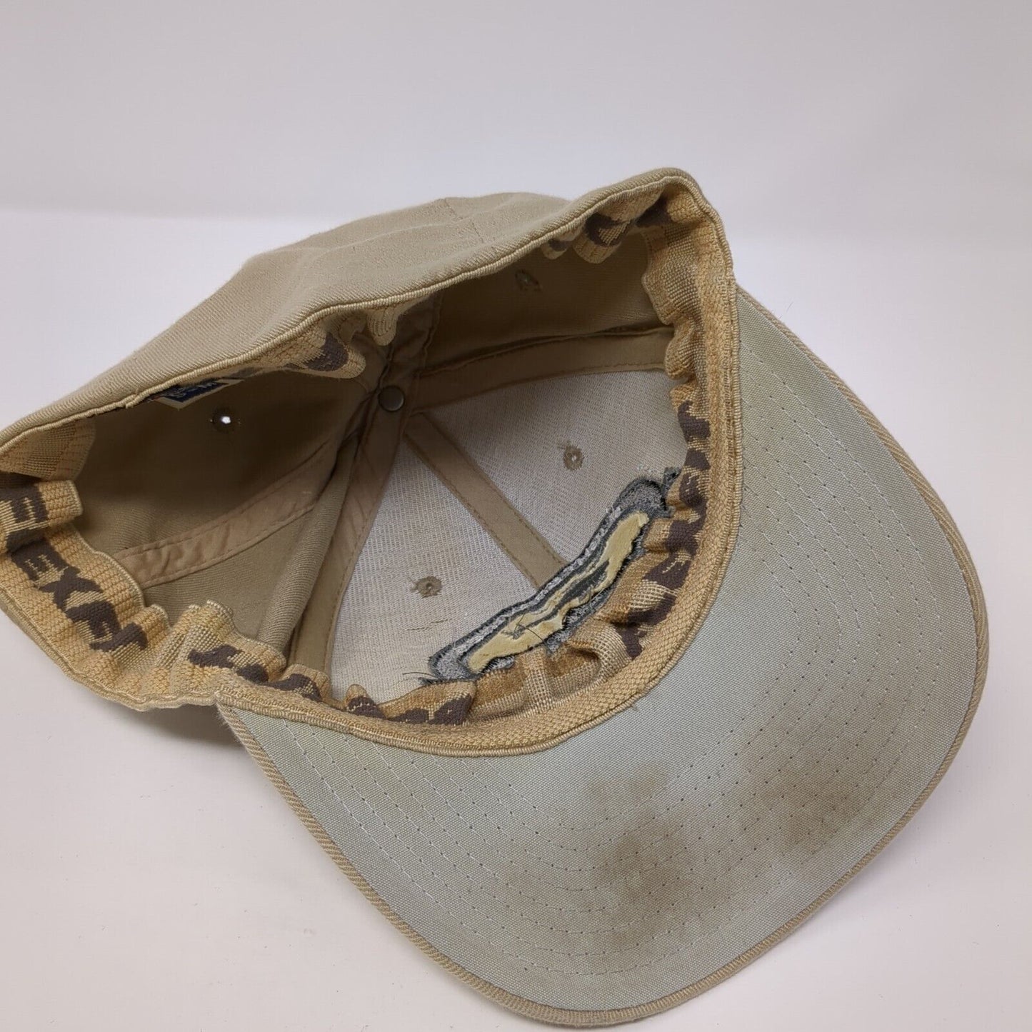 Flight Services A Flight Above Helicopter Training Fitted Hat Tan S/M Flexfit
